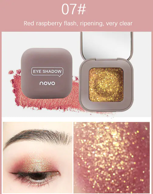 New Fingertip Eyeshadow Palette - Long-lasting Sparkle