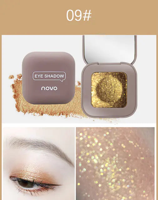 New Fingertip Eyeshadow Palette - Long-lasting Sparkle