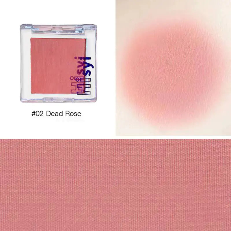 Monochromatic Blush Powder for Natural Makeup Radiance