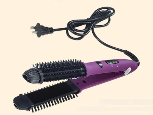 2-in-1 Curling and Straightening Hair Tool